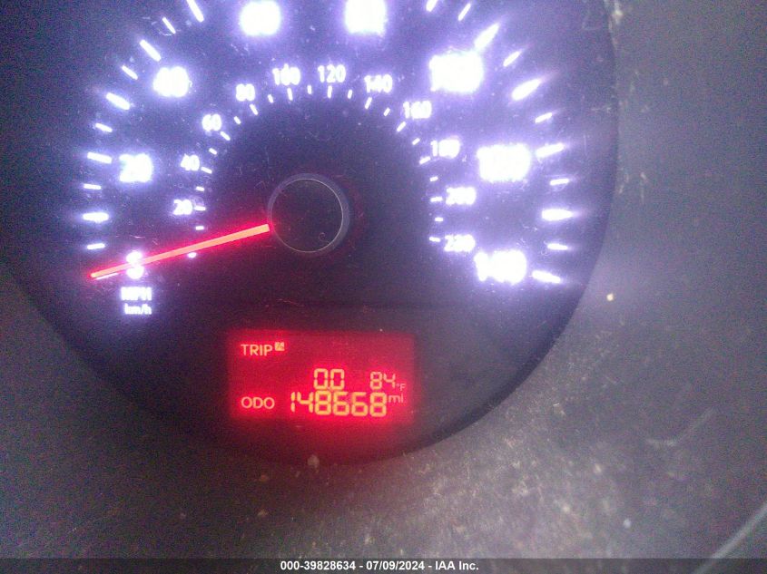 2012 Kia Soul VIN: KNDJT2A50C7384987 Lot: 39828634