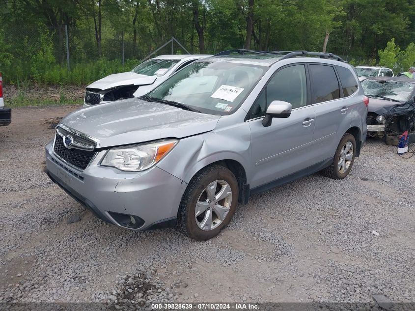 2014 Subaru Forester 2.5I Touring VIN: JF2SJAMC0EH506941 Lot: 39828639