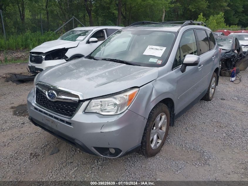 2014 Subaru Forester 2.5I Touring VIN: JF2SJAMC0EH506941 Lot: 39828639