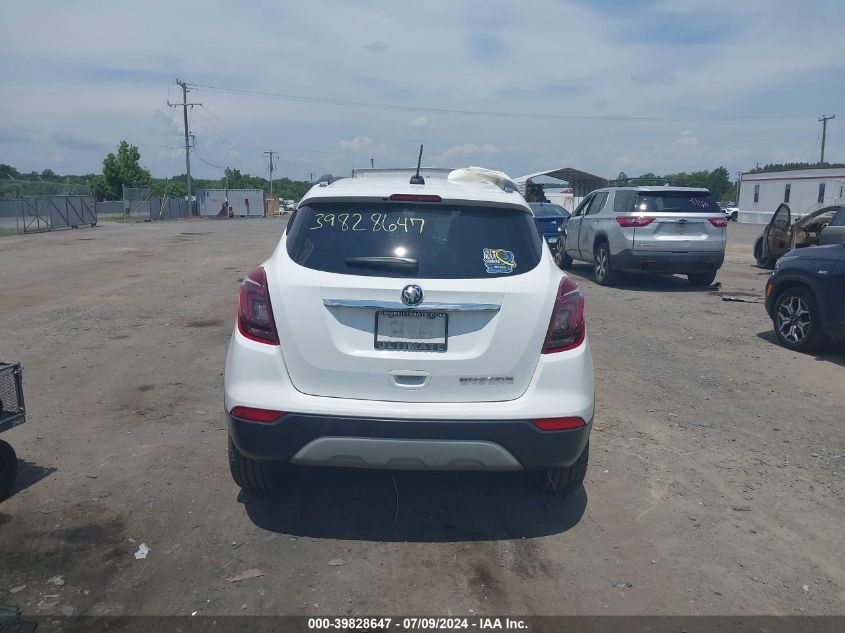 2019 Buick Encore Preferred VIN: KL4CJASB1KB783054 Lot: 39828647