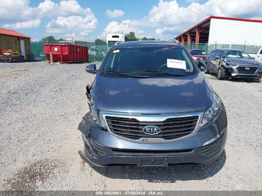 2011 Kia Sportage Lx VIN: KNDPBCA29B7053669 Lot: 39828651