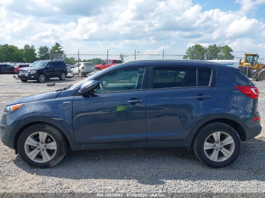 2011 Kia Sportage Lx VIN: KNDPBCA29B7053669 Lot: 39828651
