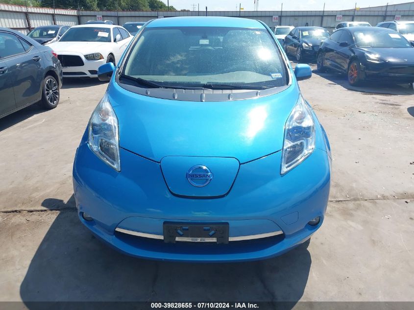 2011 Nissan Leaf Sl VIN: JN1AZ0CP1BT009569 Lot: 39828655