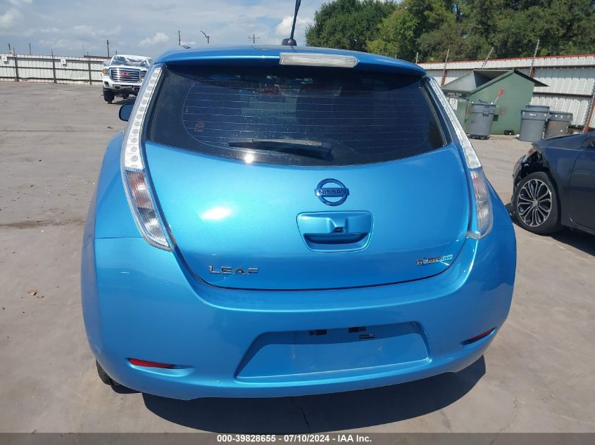 2011 Nissan Leaf Sl VIN: JN1AZ0CP1BT009569 Lot: 39828655