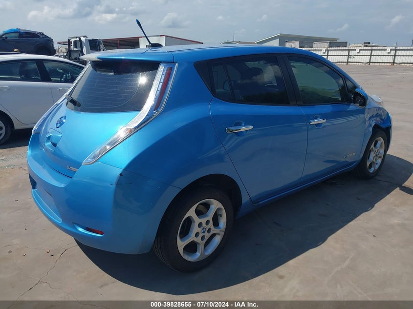 2011 Nissan Leaf Sl VIN: JN1AZ0CP1BT009569 Lot: 39828655