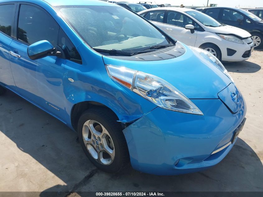 2011 Nissan Leaf Sl VIN: JN1AZ0CP1BT009569 Lot: 39828655