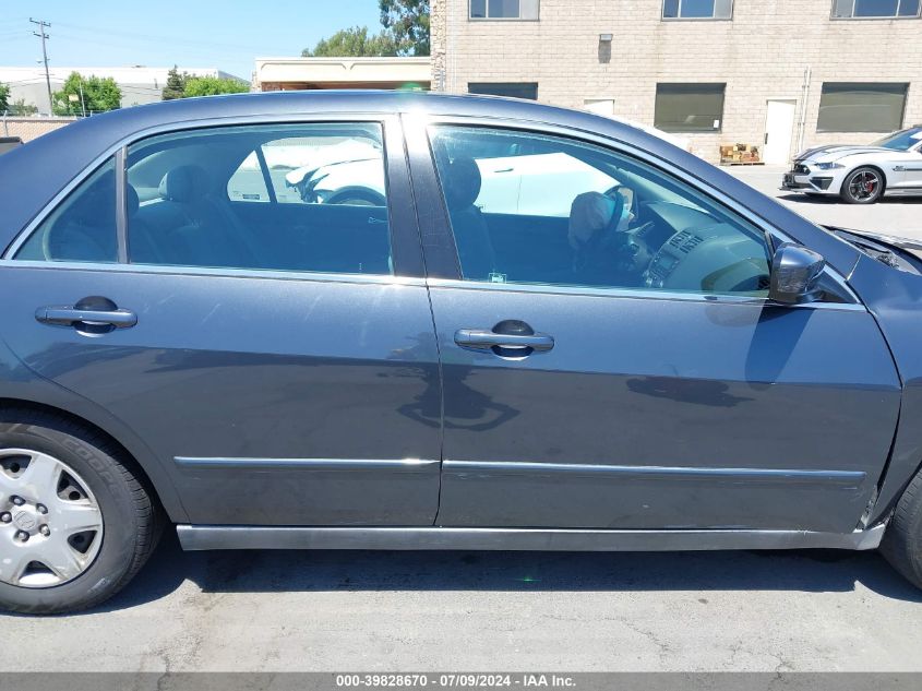 2005 Honda Accord 2.4 Lx VIN: 1HGCM56425A105117 Lot: 39828670