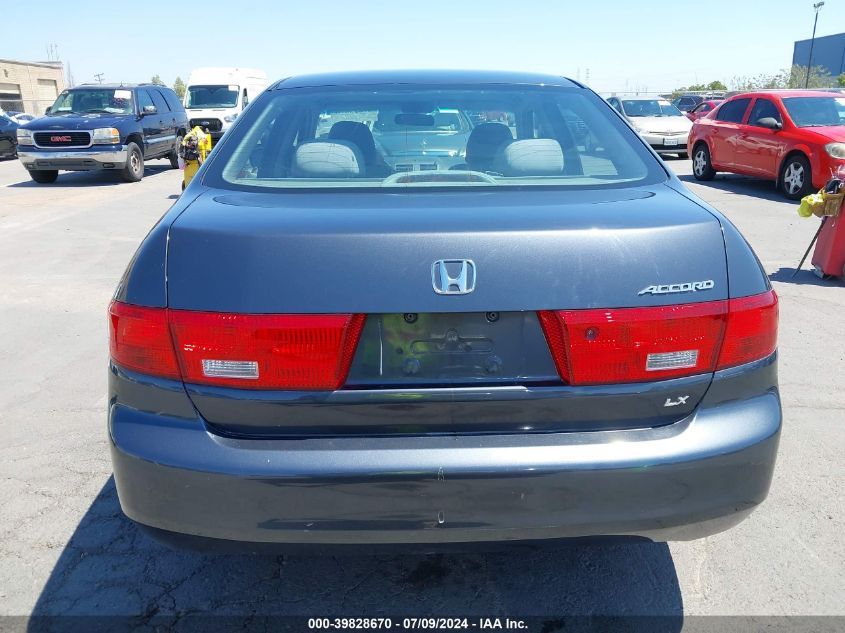 2005 Honda Accord 2.4 Lx VIN: 1HGCM56425A105117 Lot: 39828670