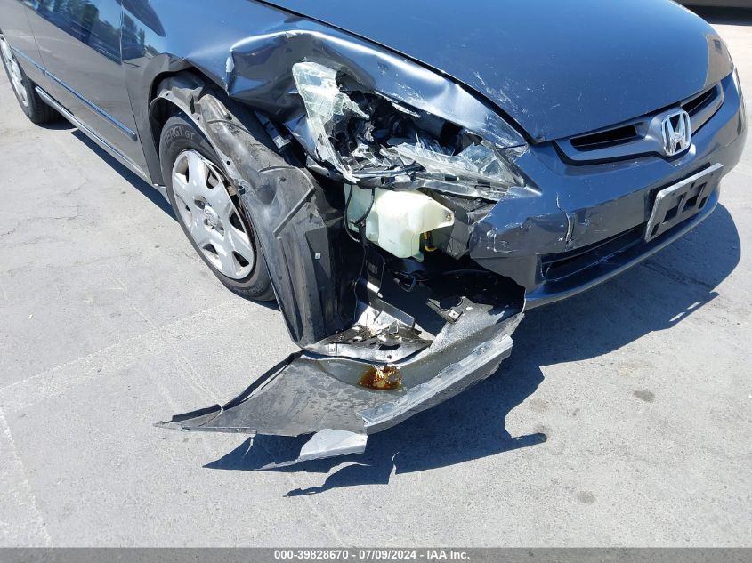 2005 Honda Accord 2.4 Lx VIN: 1HGCM56425A105117 Lot: 39828670