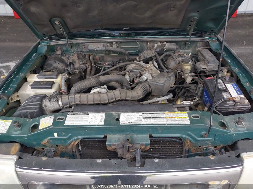 2000 Ford Ranger Xl/Xlt VIN: 1FTYR14V2YPB57830 Lot: 39828673