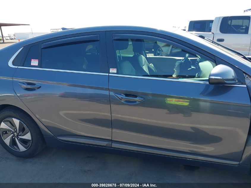 KMHC75LC3KU112035 2019 Hyundai Ioniq Hybrid Sel