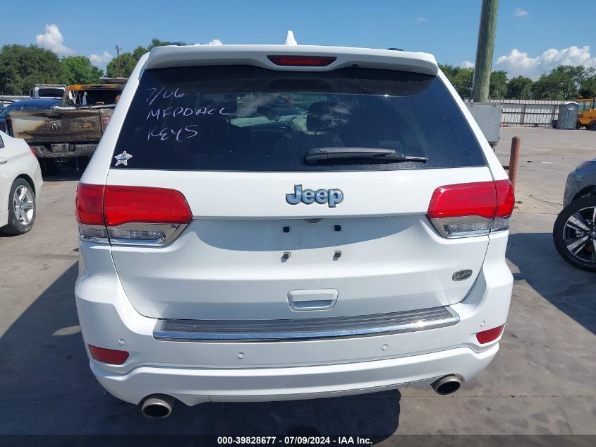 2015 Jeep Grand Cherokee Overland VIN: 1C4RJECT9FC728897 Lot: 39828677