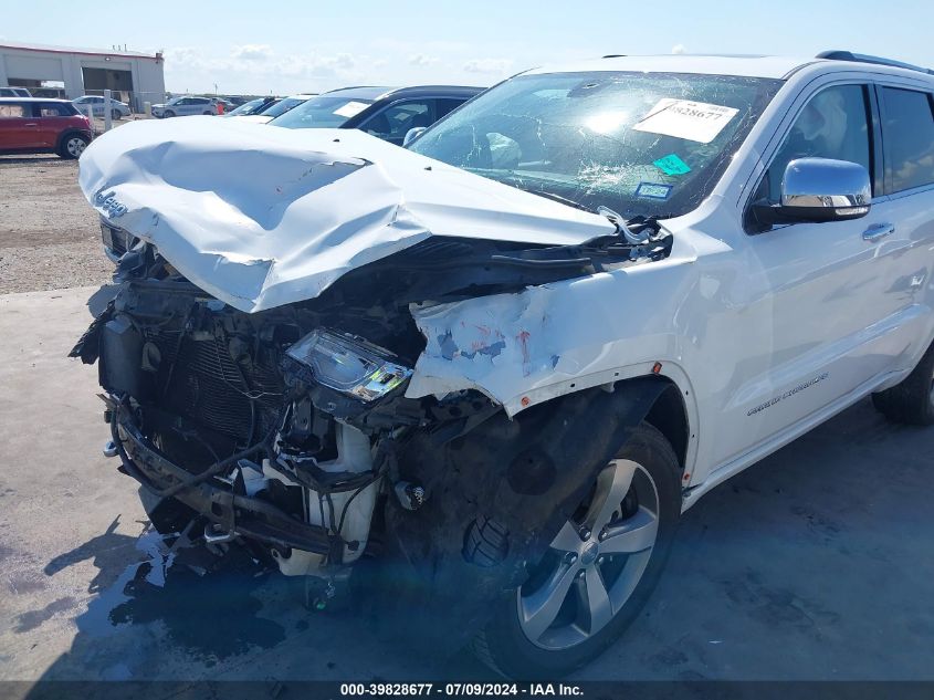 2015 Jeep Grand Cherokee Overland VIN: 1C4RJECT9FC728897 Lot: 39828677