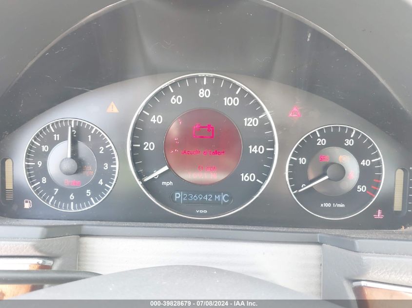 2005 Mercedes-Benz E 320 Cdi VIN: WDBUF26J65A659857 Lot: 39828679