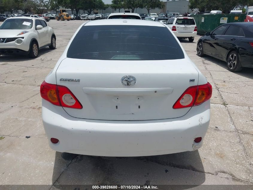 2010 Toyota Corolla Le VIN: 2T1BU4EE6AC382003 Lot: 39828680