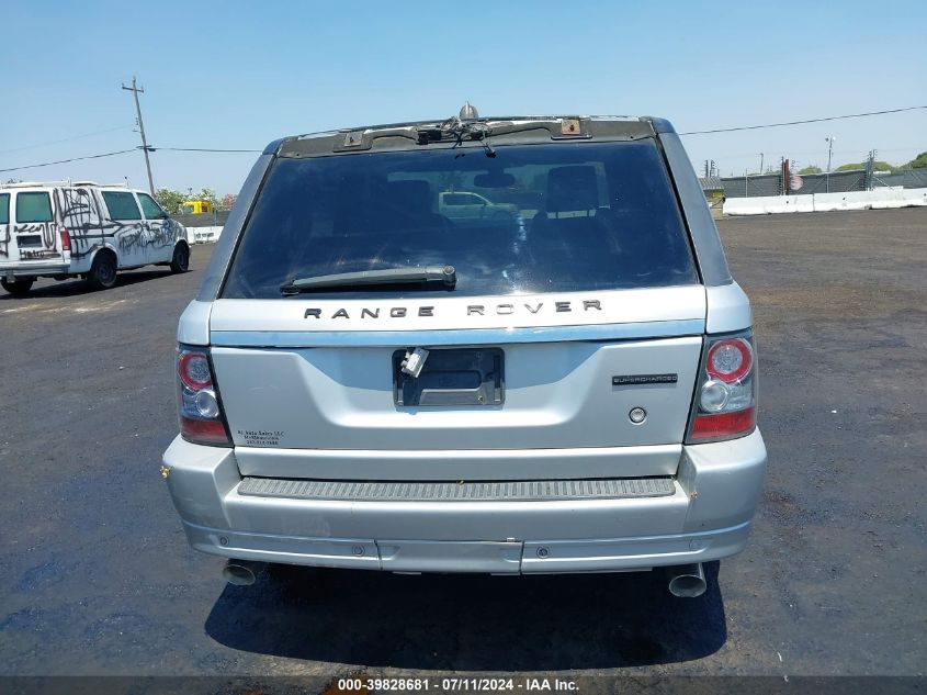 2006 Land Rover Range Rover Sport Hse VIN: SALSF25426A923056 Lot: 39828681