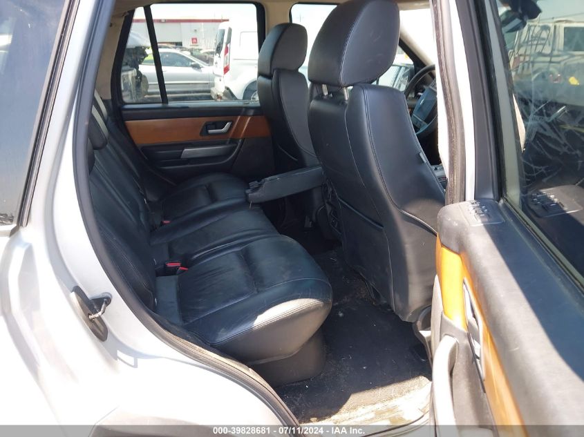 2006 Land Rover Range Rover Sport Hse VIN: SALSF25426A923056 Lot: 39828681