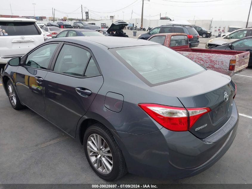 2014 Toyota Corolla L/Le/Le Pls/Prm/S/S Pls VIN: 5YFBURHE2EP151405 Lot: 39828697