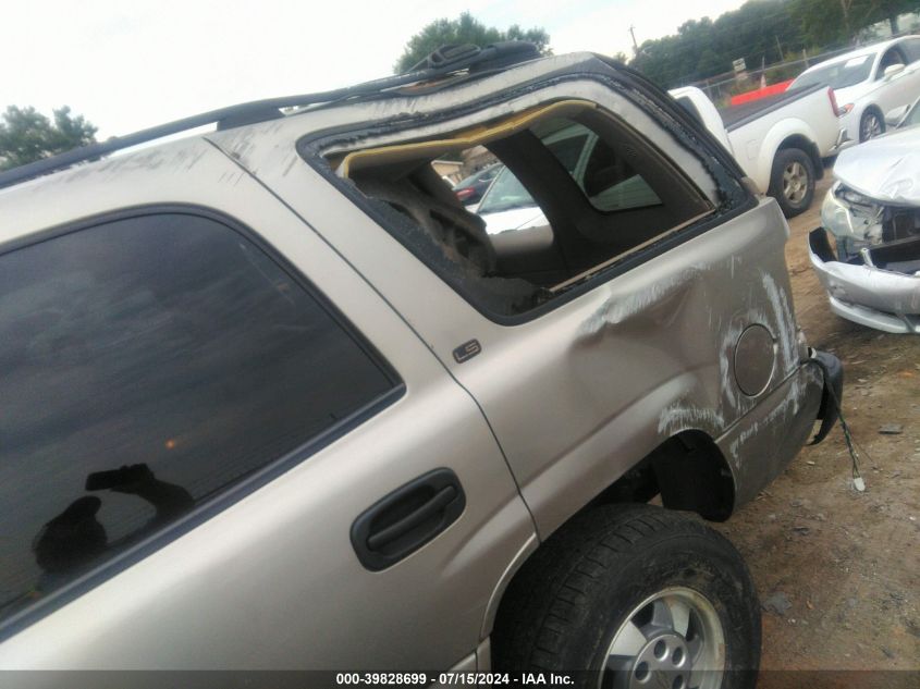 2002 Chevrolet Tahoe Ls VIN: 1GNEC13ZX2R149633 Lot: 39828699