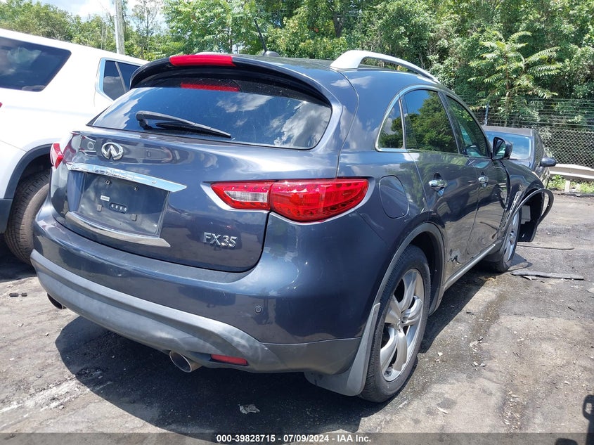 2009 Infiniti Fx35 VIN: JNRAS18W29M150355 Lot: 39828715