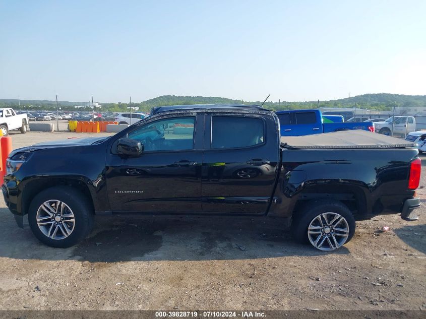 2022 Chevrolet Colorado VIN: 1GCGSBEN0N1137787 Lot: 39828719