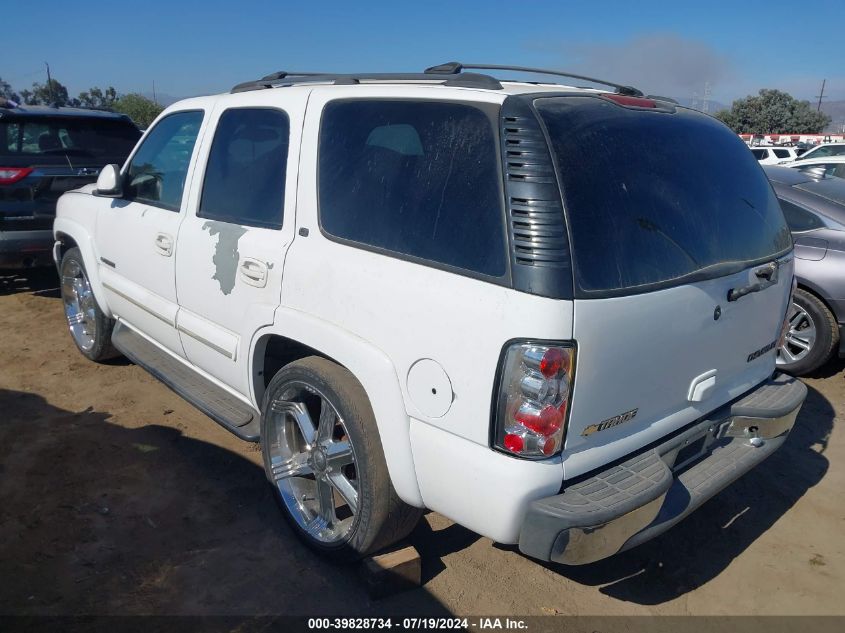 2002 Chevrolet Tahoe Lt VIN: 1GNEC13Z62R139424 Lot: 39828734