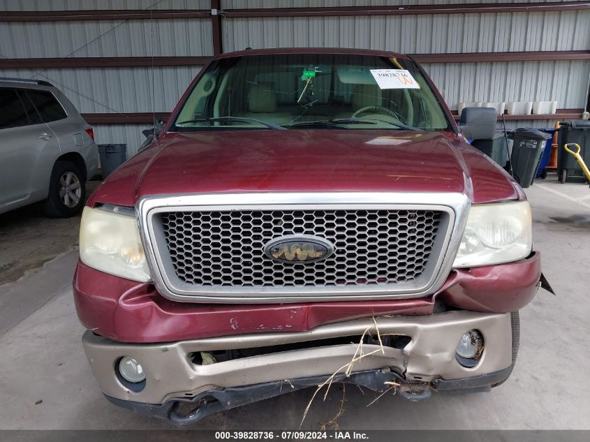 2006 Ford F-150 Fx4/Lariat/Xlt VIN: 1FTPW14576FA32443 Lot: 39828736