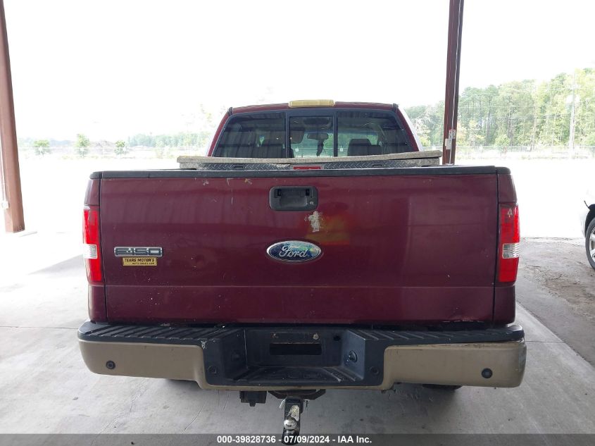 2006 Ford F-150 Fx4/Lariat/Xlt VIN: 1FTPW14576FA32443 Lot: 39828736