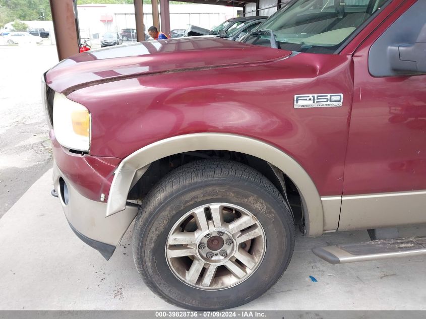 2006 Ford F-150 Fx4/Lariat/Xlt VIN: 1FTPW14576FA32443 Lot: 39828736