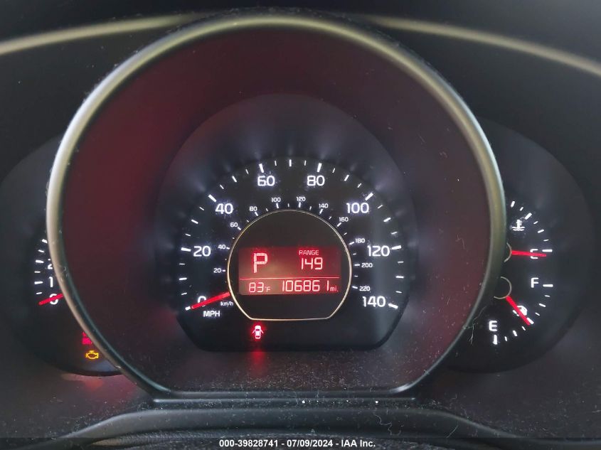 2016 Kia Soul + VIN: KNDJP3A58G7370142 Lot: 39828741