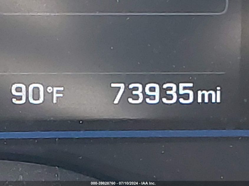 2017 HYUNDAI IONIQ HYBRID BLUE - KMHC65LC9HU048952