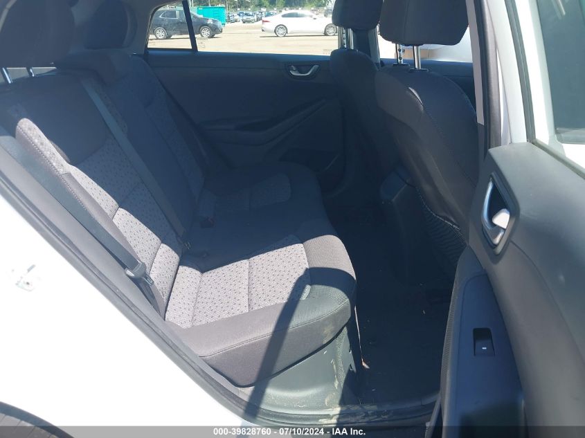 2017 HYUNDAI IONIQ HYBRID BLUE - KMHC65LC9HU048952