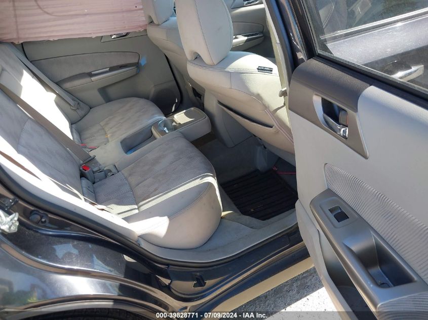 2010 Subaru Forester 2.5X Premium VIN: JF2SH6CC6AH738142 Lot: 39828771