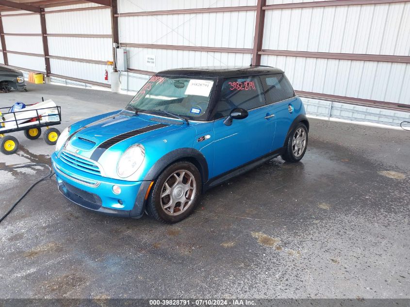 2003 Mini Cooper S VIN: WMWRE33413TD68361 Lot: 39828791