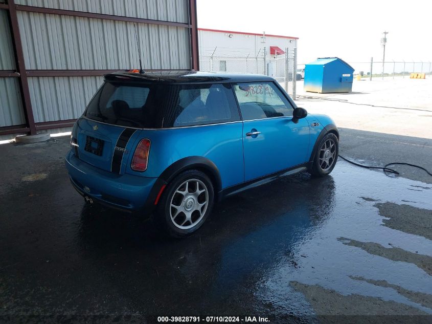 2003 Mini Cooper S VIN: WMWRE33413TD68361 Lot: 39828791