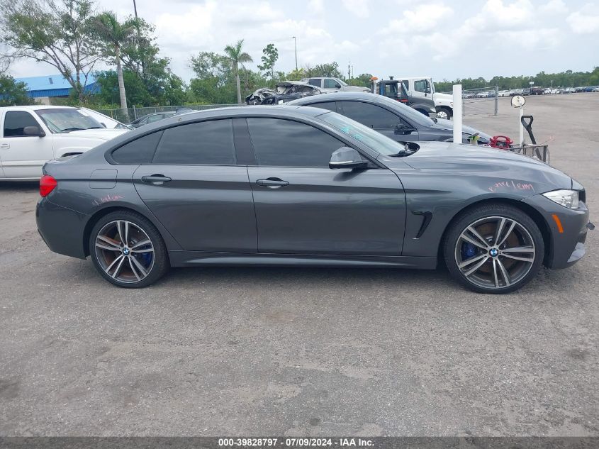 2017 BMW 440I Gran Coupe xDrive VIN: WBA4E5C56HG189177 Lot: 39828797