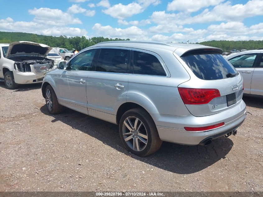 2013 Audi Q7 Premium Plus VIN: WA1LGAFE7DD012981 Lot: 39828798