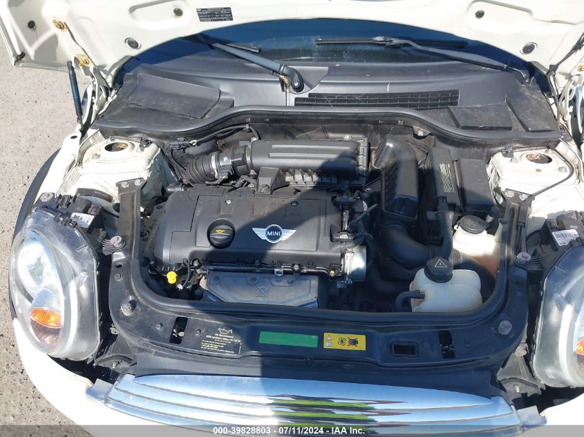 2010 Mini Cooper VIN: WMWMF3C57ATZ26434 Lot: 39828803