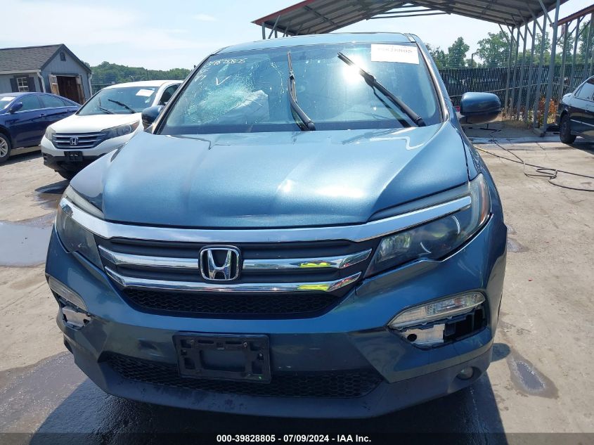 2016 Honda Pilot Ex-L VIN: 5FNYF6H85GB015152 Lot: 39828805