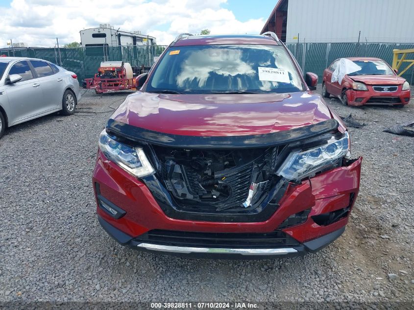 2019 Nissan Rogue Sl VIN: 5N1AT2MV7KC812745 Lot: 39828811