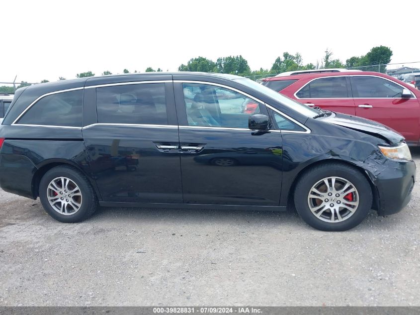 2012 Honda Odyssey Ex-L VIN: 5FNRL5H61CB121629 Lot: 39828831