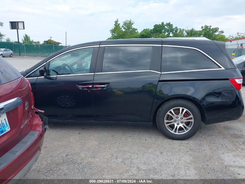 2012 Honda Odyssey Ex-L VIN: 5FNRL5H61CB121629 Lot: 39828831
