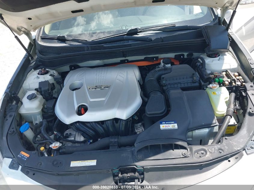 2013 Hyundai Sonata Hybrid VIN: KMHEC4A44DA101737 Lot: 39891454