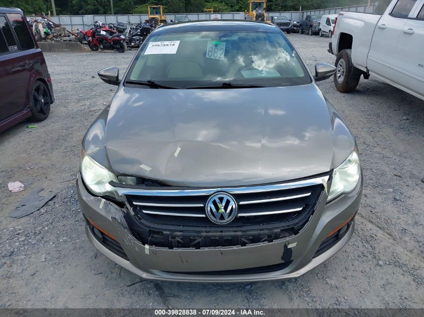 2010 Volkswagen Cc Luxury VIN: WVWHN7AN6AE534986 Lot: 39828838