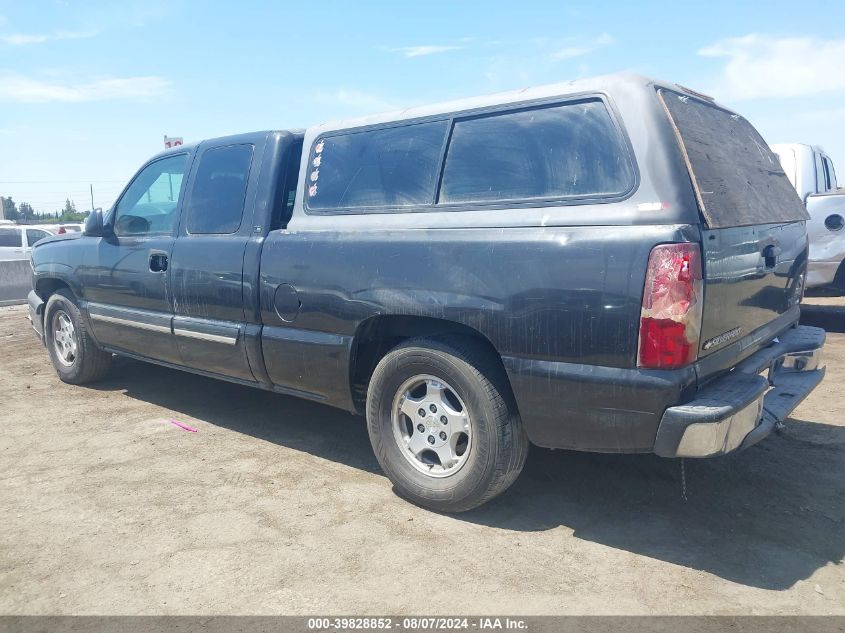 2003 Chevrolet Silverado C1500 VIN: 2GCEC19V63124073 Lot: 39828852