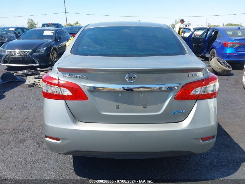 2013 Nissan Sentra Fe+ Sv VIN: 3N1AB7AP5DL661389 Lot: 39828855