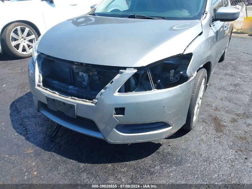 2013 Nissan Sentra Fe+ Sv VIN: 3N1AB7AP5DL661389 Lot: 39828855