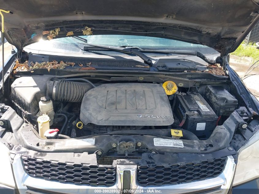 2014 Dodge Grand Caravan Sxt VIN: 2C4RDGCG2ER123017 Lot: 39828932