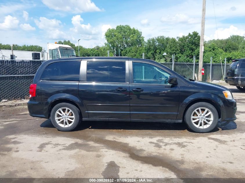 2014 Dodge Grand Caravan Sxt VIN: 2C4RDGCG2ER123017 Lot: 39828932