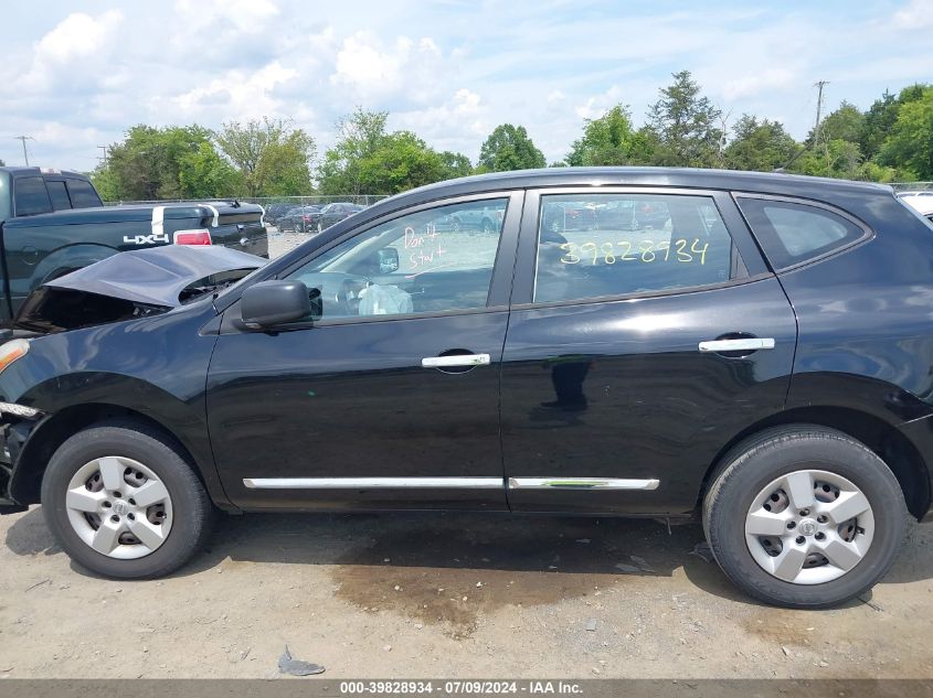 2014 Nissan Rogue Select S VIN: JN8AS5MT3EW615621 Lot: 39828934